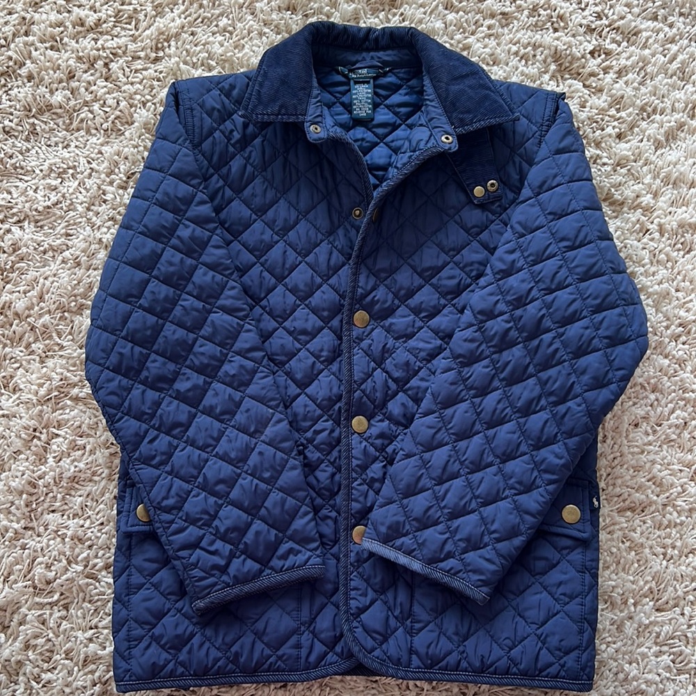 Boys Polo Ralph Lauren Navy Jacket